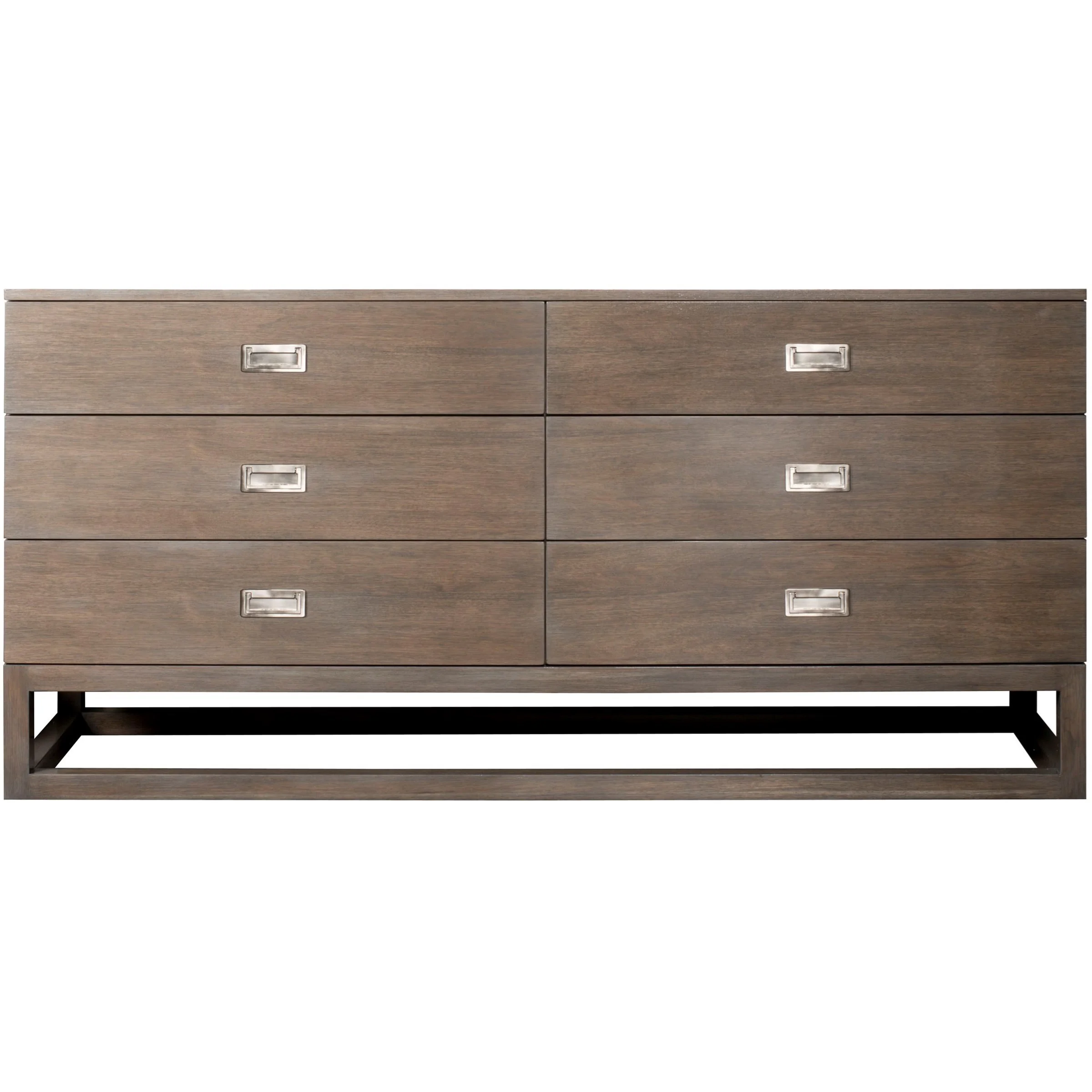 Vanguard Furniture Colgate by Thom Filicia Home 566930380 Contemporary Wood 6Drawer Dresser